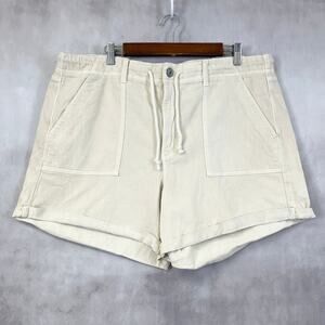 American Eagle Womens Tomgirl Shorts Size 18‎ Stretch Casual Coastal Soft Beach